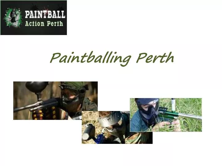 paintballing perth