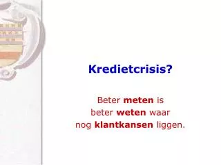 kredietcrisis