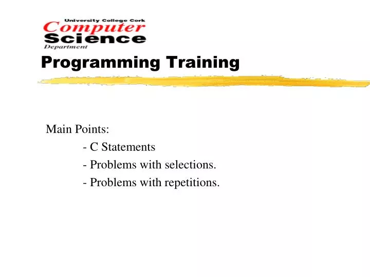 programming training