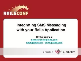 Integrating SMS Messaging with your Rails Application