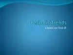 Periodic Trends - slide 1