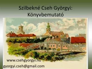 szilbekn cseh gy rgyi k nyvbemutat