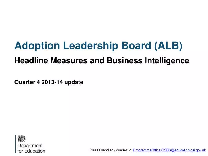 adoption leadership board alb