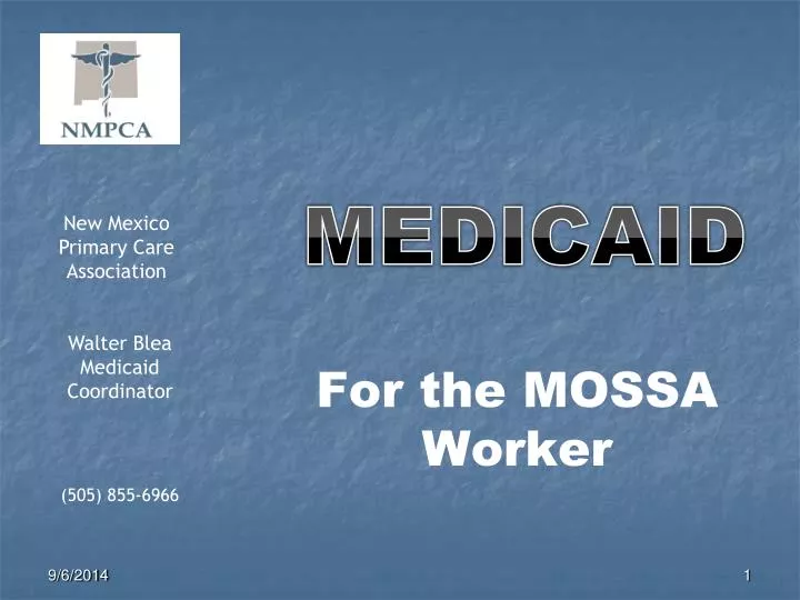 for the mossa worker