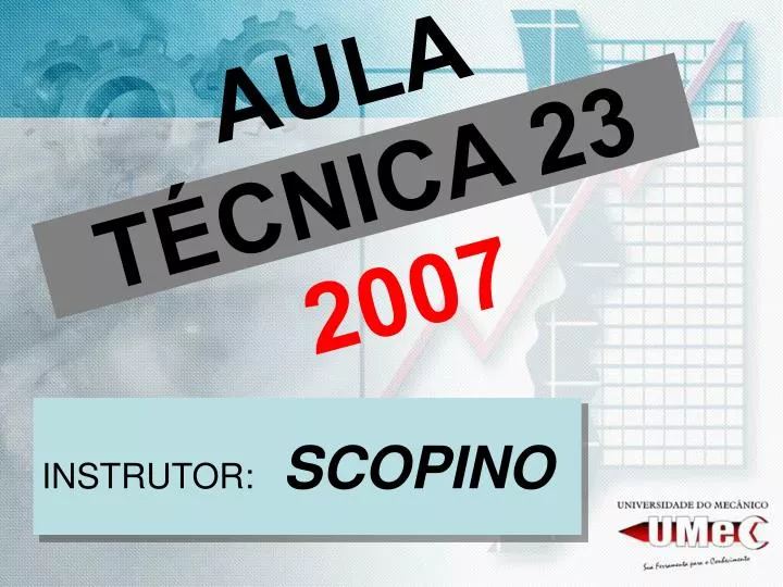 aula t cnica 23 2007