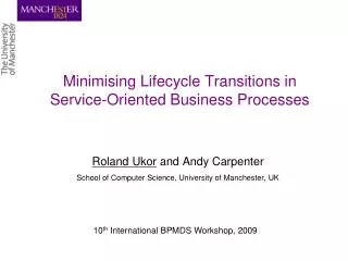 Minimising Lifecycle Transitions in Service-Oriented Business Processes