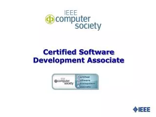 Certified Software Development Associate
