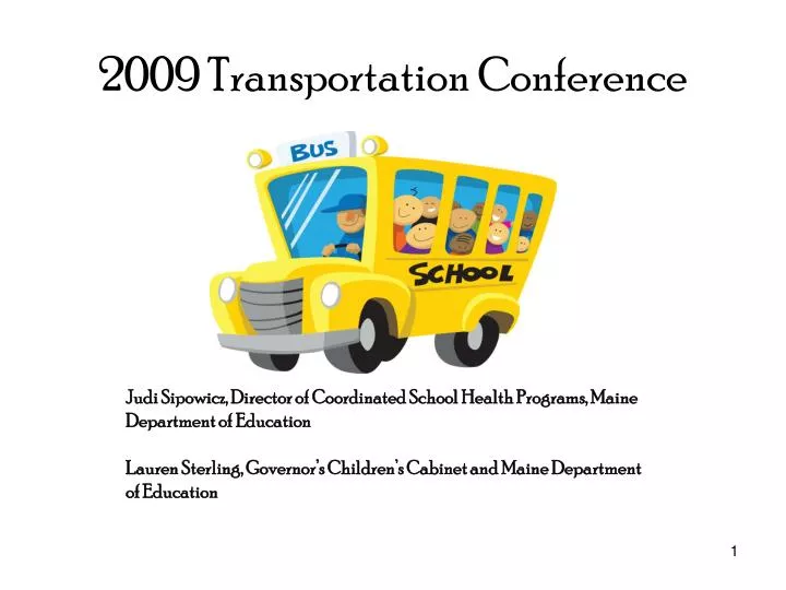 2009 transportation conference