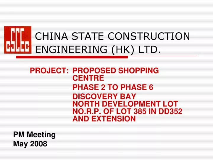 china state construction engineering hk ltd