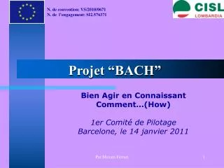 projet bach