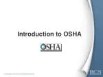 introduction to osha presentation