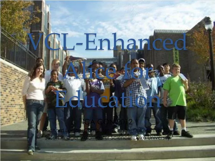 vcl enhanced alice for education