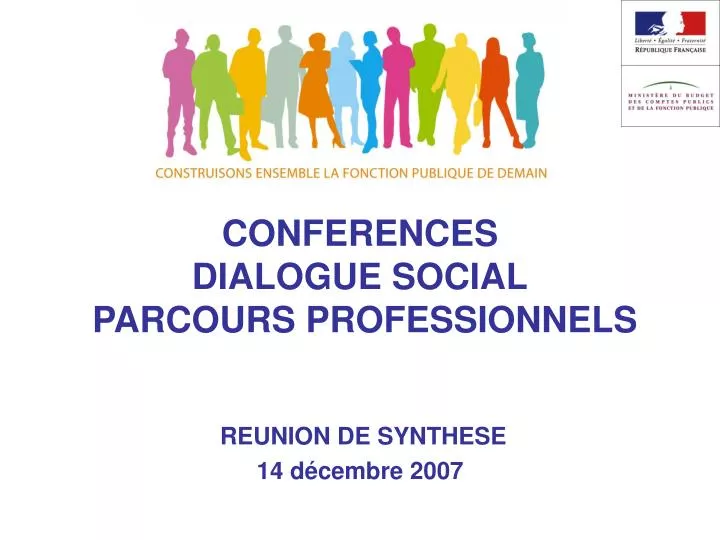 conferences dialogue social parcours professionnels