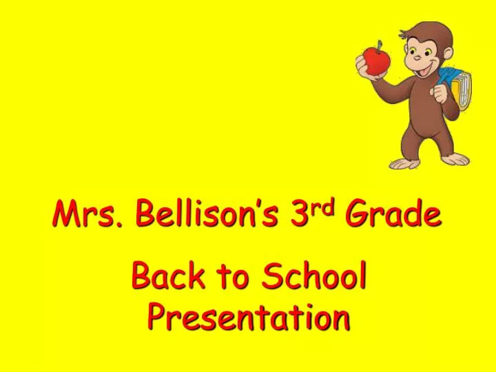 mrs bellison s 3 rd grade