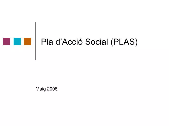 pla d acci social plas