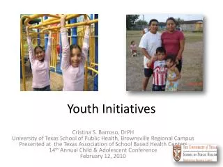 Youth Initiatives