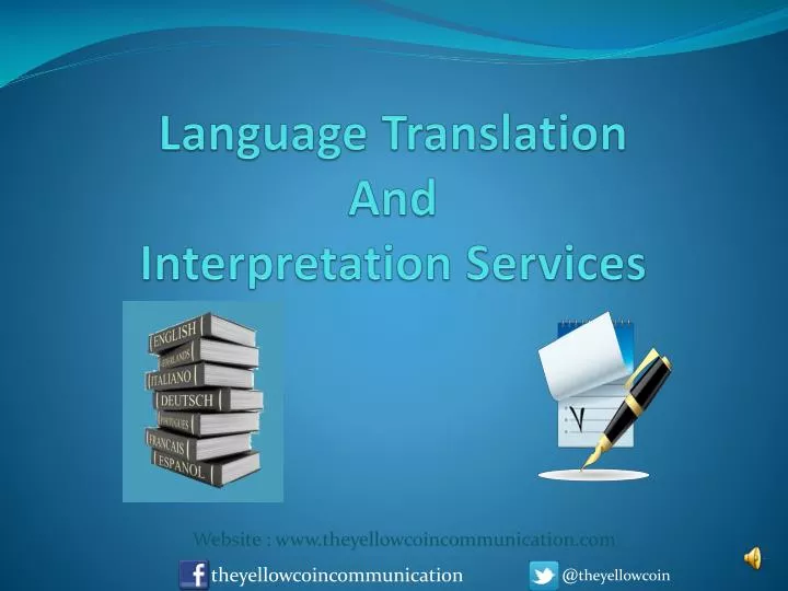 language translation and interpretation services