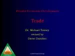 Proutist Economic Development Trade - slide 1