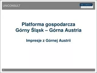 platforma gospodarcza g rny l sk g rna austria impresje z g rnej austrii