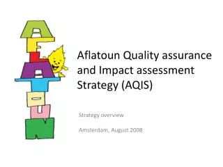 Aflatoun Quality assurance and Impact assessment Strategy (AQIS)
