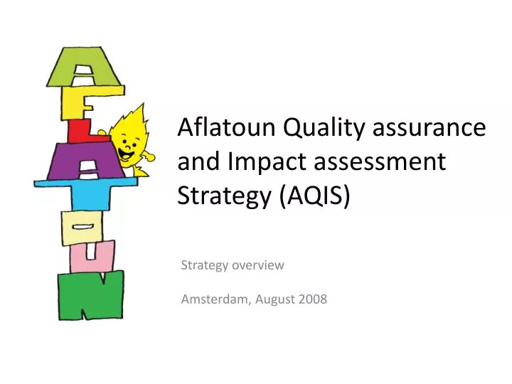 aflatoun quality assurance and impact assessment strategy aqis