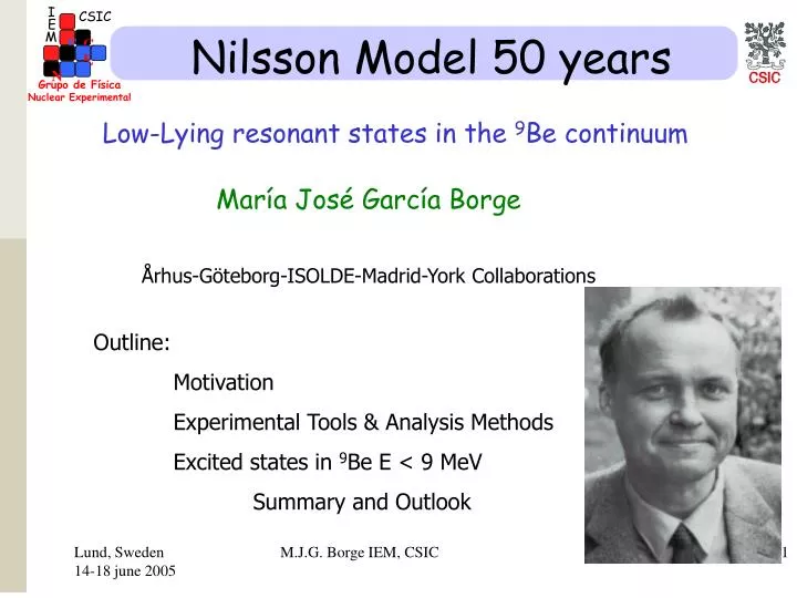 nilsson model 50 years