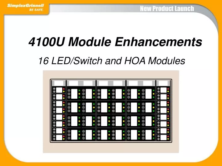 4100u module enhancements