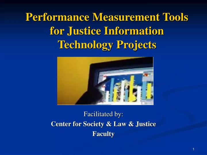 performance measurement tools for justice information technology projects