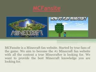 www.mcfansite.com