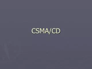 CSMA/CD