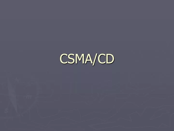 csma cd