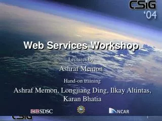Web Services Workshop
