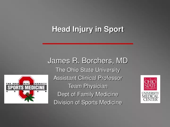 head injury in sport