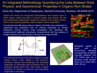 Amos Nur, Department of Geophysics, Stanford University, Stanford, CA 94305-2215