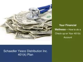 Schaedler Yesco Distribution Inc. 401(k) Plan