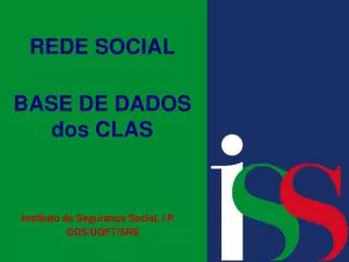 rede social base de dados dos clas