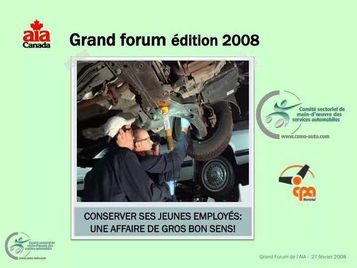 grand forum dition 2008