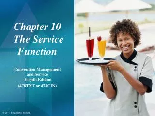 Chapter 10 The Service Function