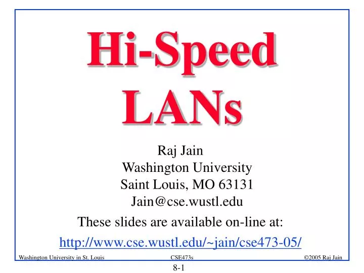 hi speed lans