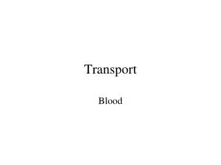 transport