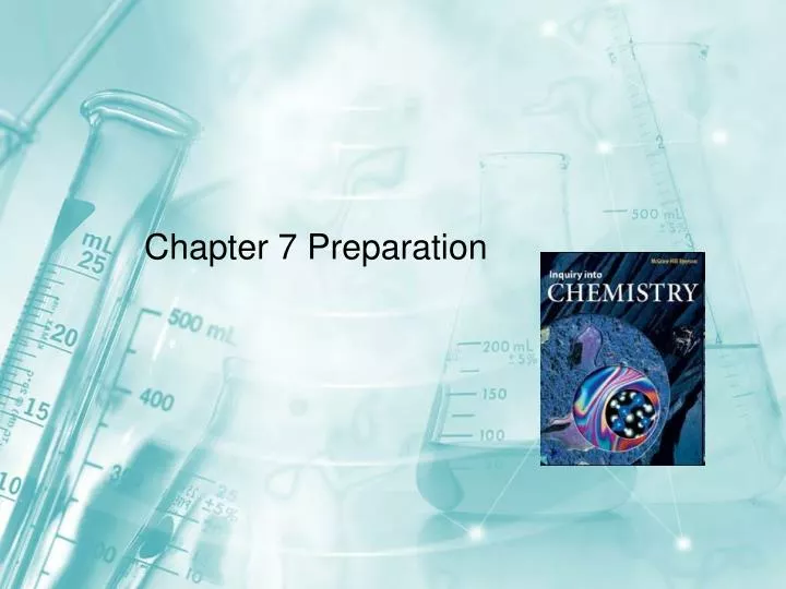 chapter 7 preparation