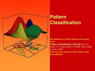 Chapter 2 (Part 2): Bayesian Decision Theory (Sections 2.3-2.5)