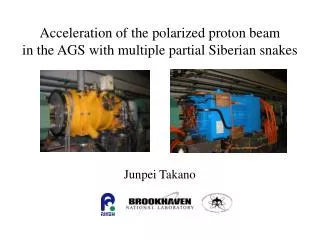 Acceleration of the polarized proton beam in the AGS with multiple partial Siberian snakes