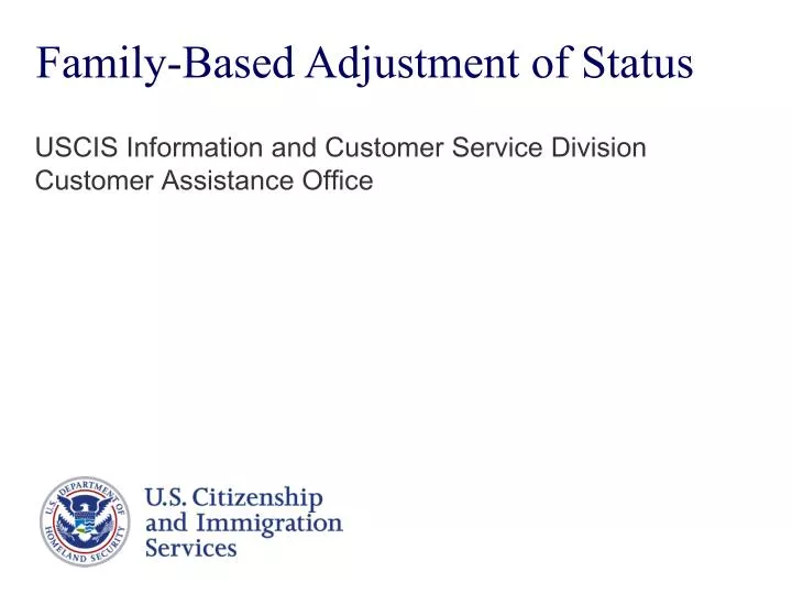 family based adjustment of status