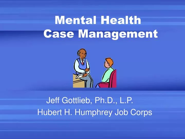 mental health case management