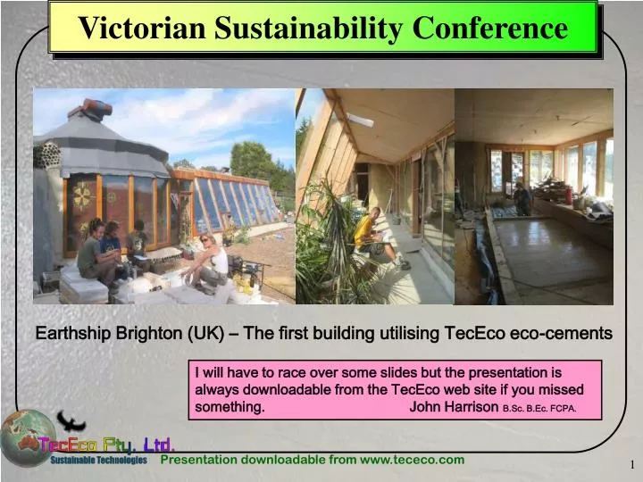 victorian sustainability conference