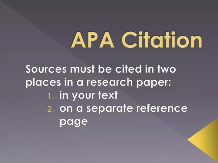 apa citation