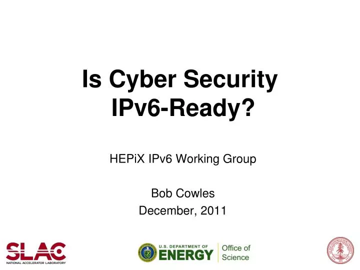 is cyber security ipv6 ready
