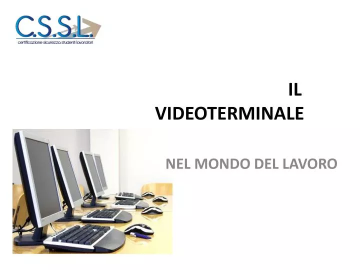 il videoterminale