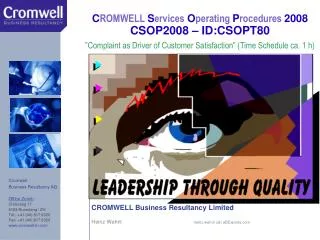 CROMWELL Business Resultancy Limited